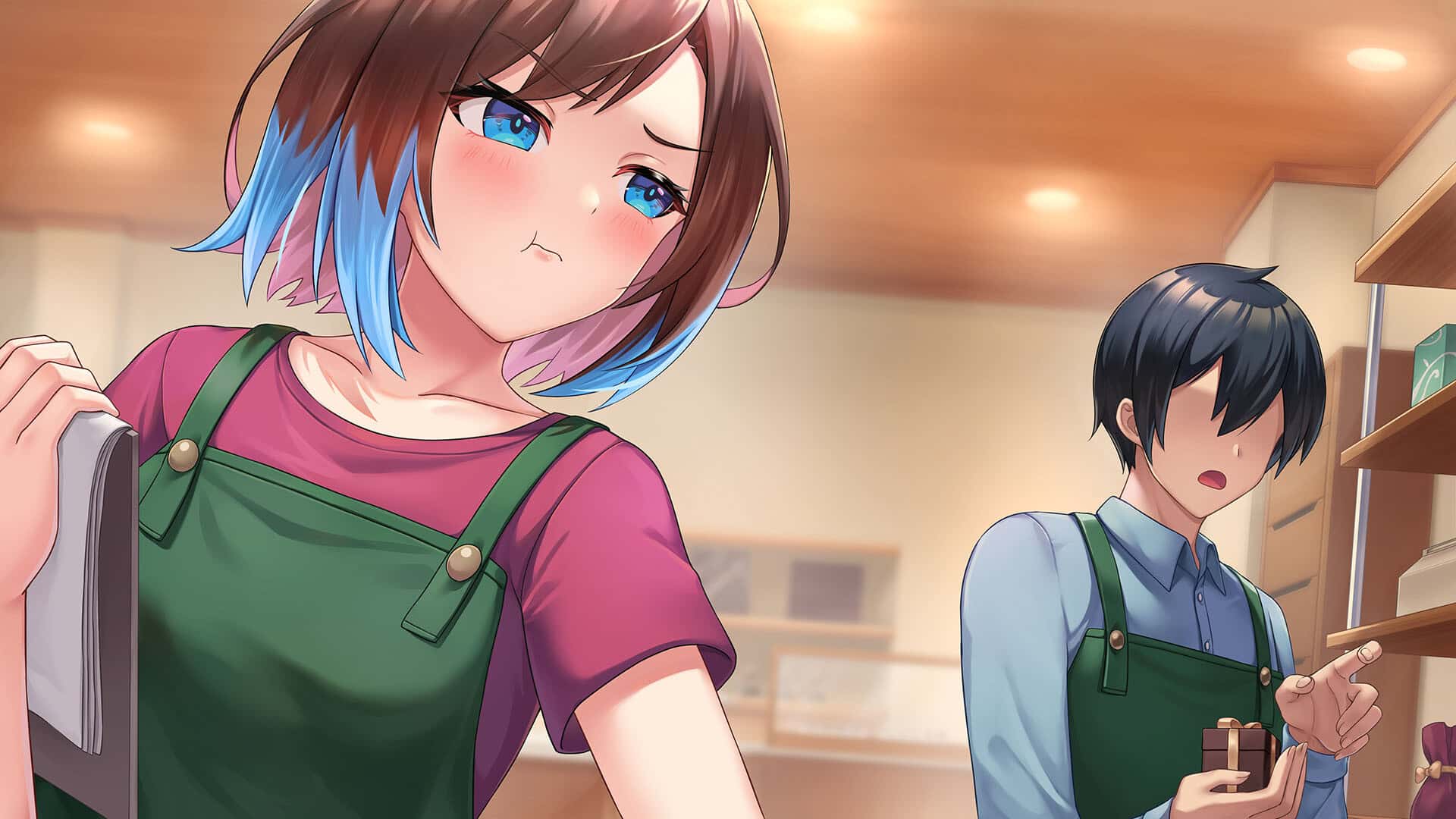 逃家少女〜蜜梨与巧克力〜 Mili and Chocolate背景
